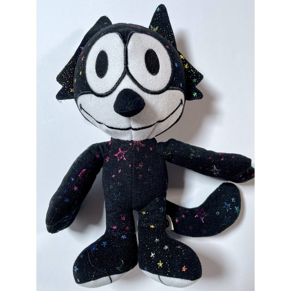 Felix The Cat In Star Print Black Stuffed Animals Plush Toy Factory